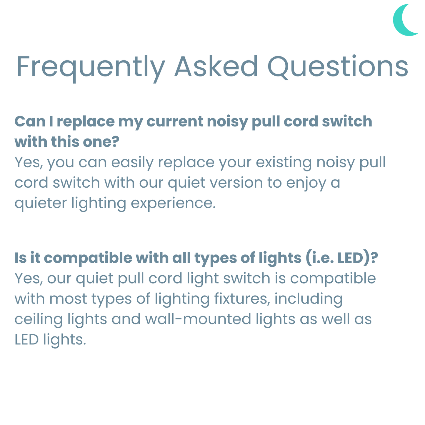 QuietSwitch Pull Switch For Better Sleep - QuietSwitch