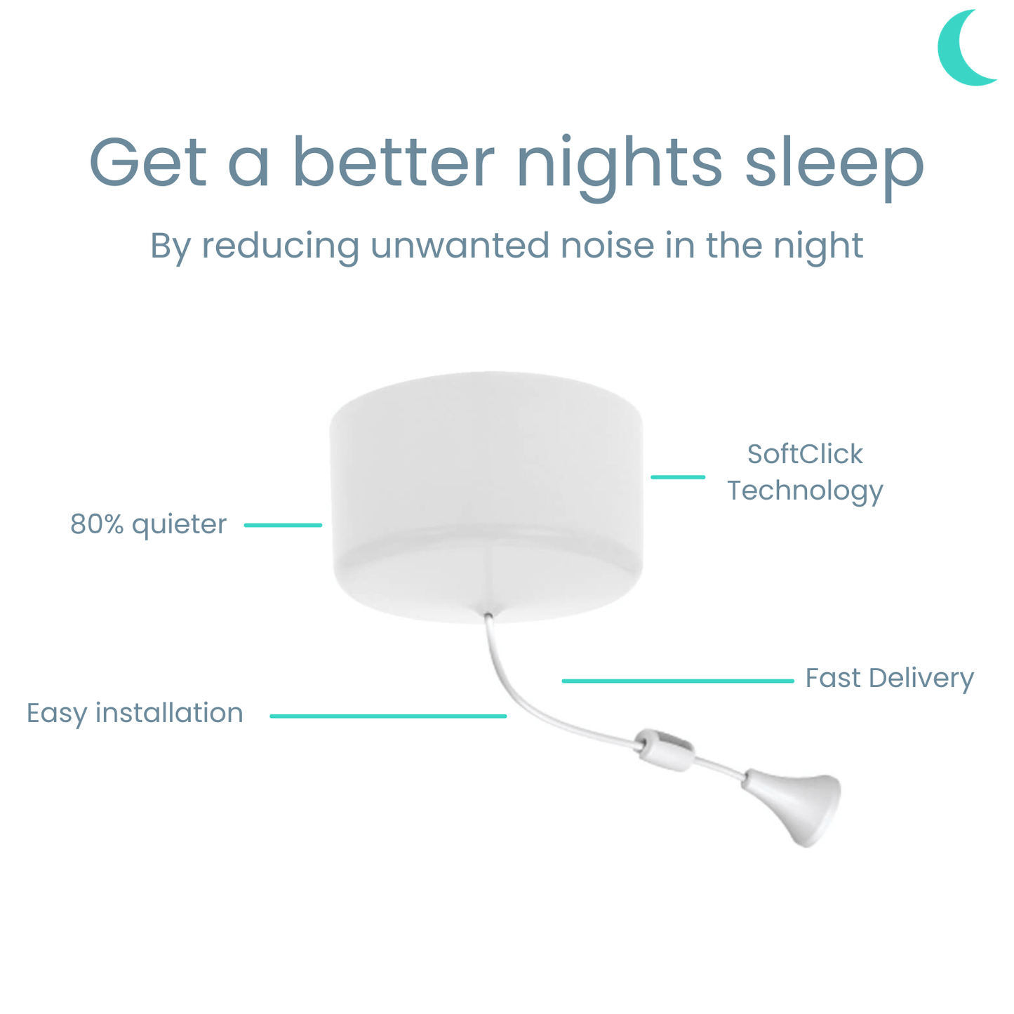 QuietSwitch Pull Switch For Better Sleep - QuietSwitch